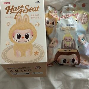 AUTHENTIC Pop Mart THE MONSTERS - Have a Seat Vinyl Plush Blind Box Sisi